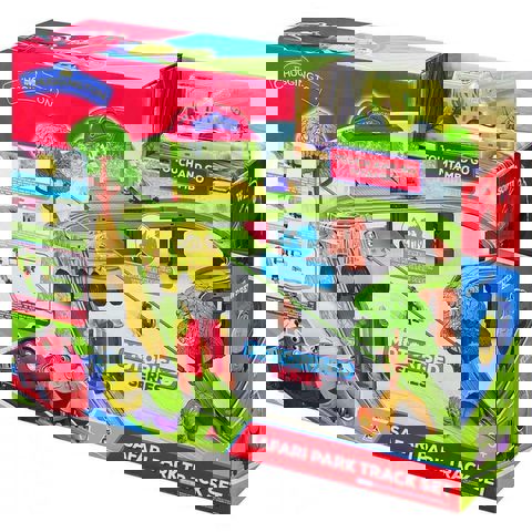 Just Toys Chuggington Safari Adventure Track Set (890601)  / Αγόρι Αμάξια-Μηχανές-Τρένα-Τανκς-αεροπλανα-ελικοπτερα   