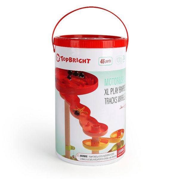 XL play barrel -10 tracks marble run 