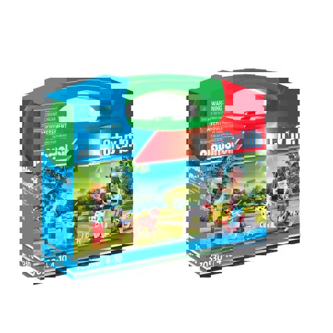 Playmobil City Life Βαλιτσάκι Βόλτα Με Σκυλάκια 70530  / Playmobil   