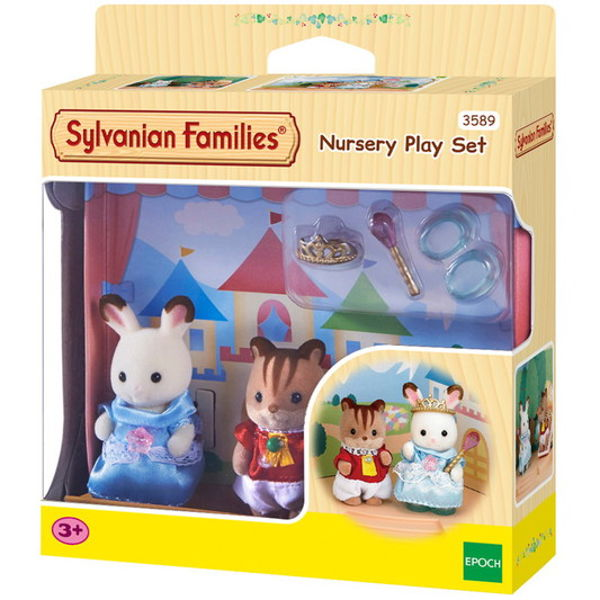 THE SYLVANIAN FAMILIES - INFANT CHILDREN WITH ACCESSORIES (# 5102)  