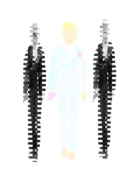 Fairytale Ken  Πρίγκιπας Γαμπρός Κούκλα Ξανθιά Που Φοράει Κοστούμι  / Barbie-Κούκλες Μόδας   