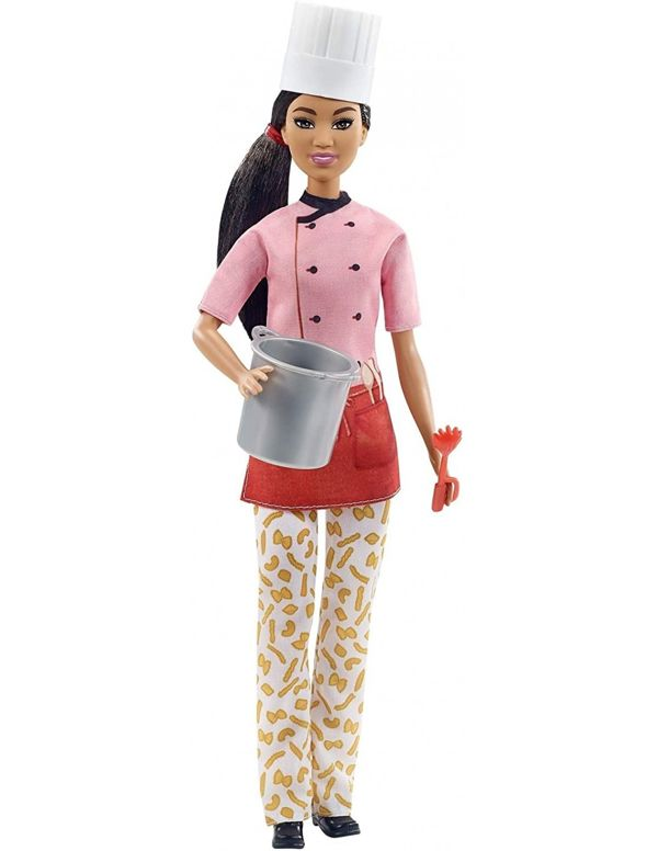 Barbie Pasta Chef Μελαχρινή Κούκλα 