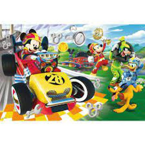 TREFL PUZZLE 60PCS MICKEY RALLY WITH FRIENDS  /  Puzzles   