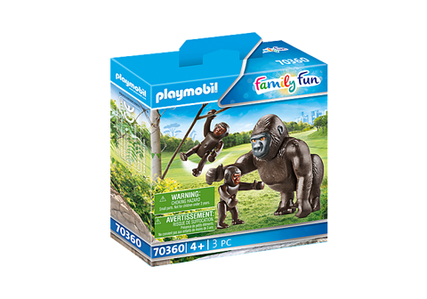 Gorilla family  / Playmobil   