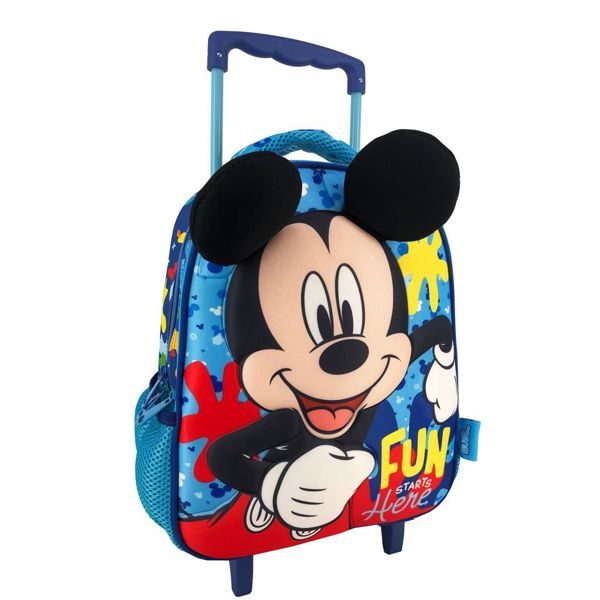 SCHOOL BAG DISNEY MICKEY MOUSE FUN STARTS HERE MUST 2 BAGS 