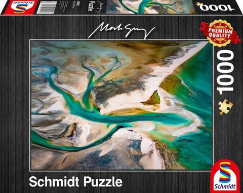 Schmidt 59921 Puzzle 1000pcs. Mark Gray - Fusion  / Constructions   