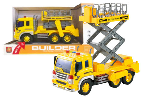 1:16 VEHICLE WITH LIFT, SOUND & LIGHT  / Cars, motorcycle, trains   
