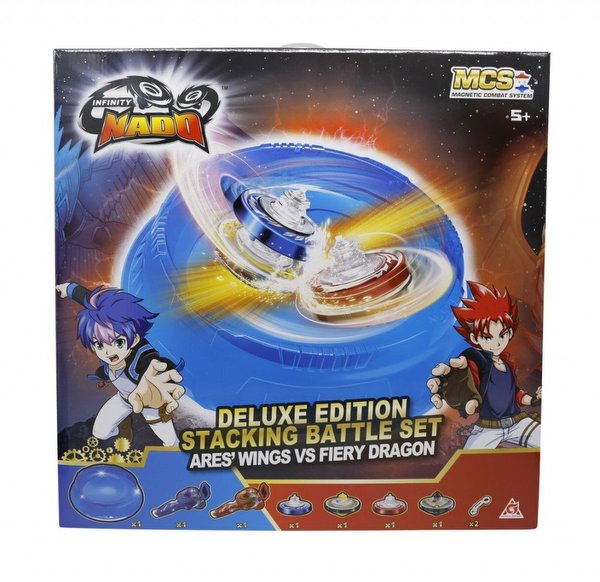  Funbox Infinity Nado V Stackable Deluxe Battle Set Arena 