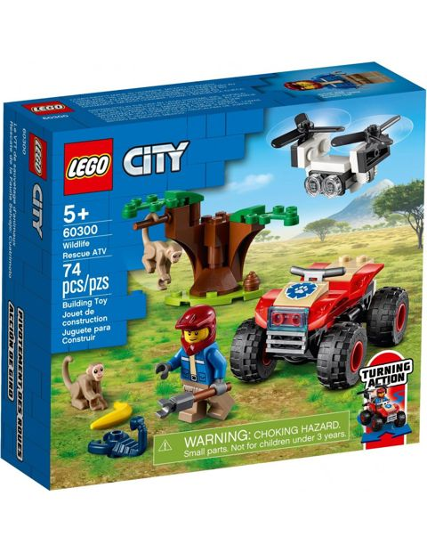 Lego City Wildlife ATV Διάσωσης Άγριων Ζώων 60300  / Lego    