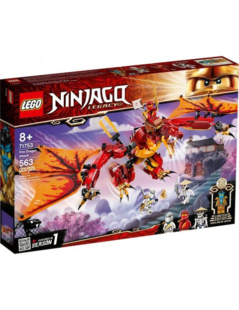 Lego Ninjago Επίθεση του Δράκου της Φωτιάς 71753  / Lego    