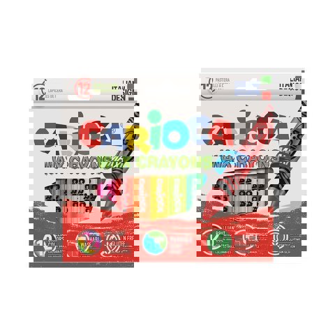 Crayons set of 12 pieces  / Colours   