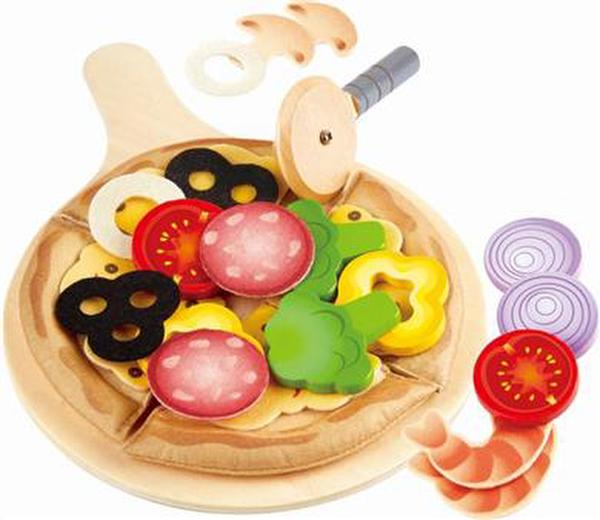 Hape Perfect Pizza Playset (E3173A) - The Perfect Pizza - 29 Pcs. 