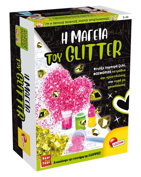 POCKET SCIENCE THE MAGIC OF GLITTER  / Constructions   