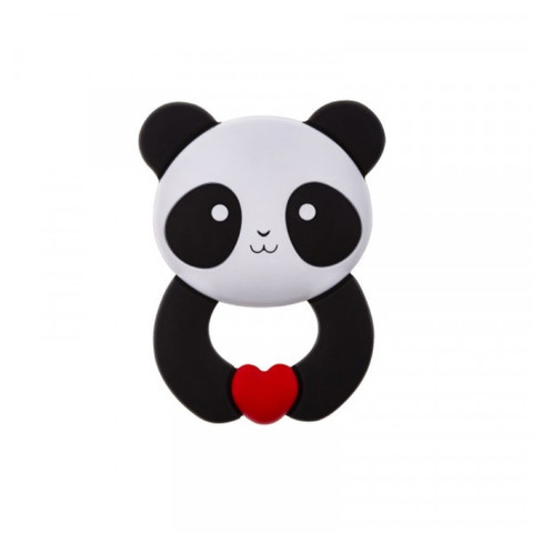 Akuku Silicone Chewing Gum Panda A0055-PANDA  / Babyono-Sophie   