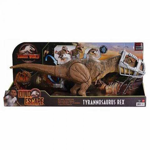  Jurassic World Δεινόσαυρος T-Rex που Περπατάει και Απελευθερώνεται   / Δεινόσαυροι-Ζώα   