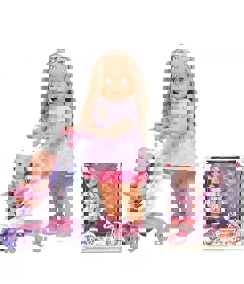 MG I-DOLLS ΛΙΛΑ & ΑΔΕΡΦΟΥΛΑ ΜΕ ΚΑΡΟΤΣΙ  / Κορίτσι   