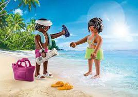 Playmobil Figures Duo Pack Holiday Couple 70274  / Playmobil   