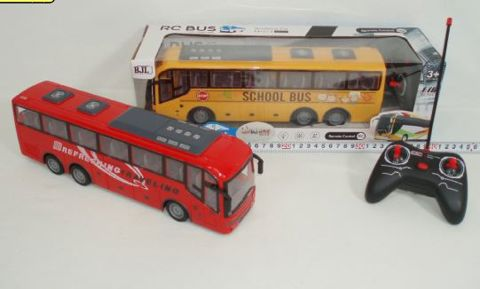 KINDER TOYS REMOTE CONTROL BUS WITH LIGHTS 32.BJL107/8  / Remote controlled   