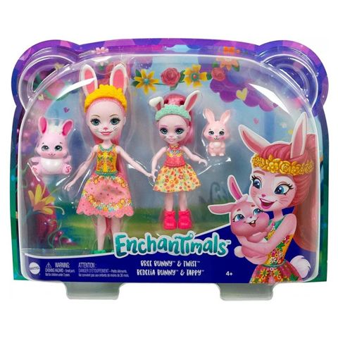 Enchantimals - Doll And Brother (HCF79)  / Houses-Playsets-Polly Pocket   