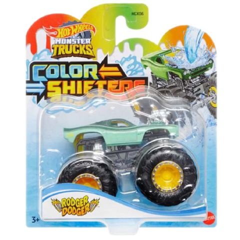Mattel Hot Wheels Οχήματα Monster Trucks Χρωμοκεραυνοί – Rodger Dodger (HGX06 / HGX11)  / Αγόρι   