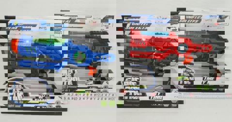 BATTERY GUN WITH ELECTRONIC SOUNDS & “LED” LIGHTS (2 COLORS)  / Nerf, Guns, Swords   