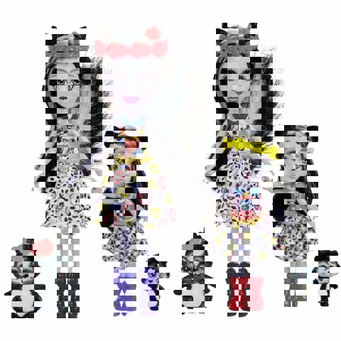 Mattel Enchantimals – Doll And Sibling, Sage Skunk & Caper, Sabella Skunk & Stiper HCF82 (HCF79)  / Houses-Playsets-Polly Pocket   