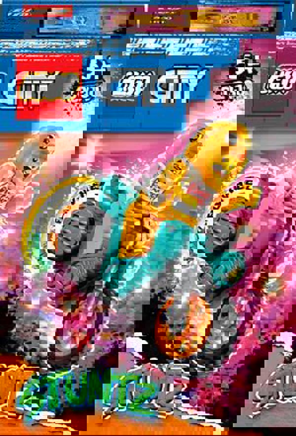  LEGO City Ακροβατική Μηχανή Με Κοτόπουλο  