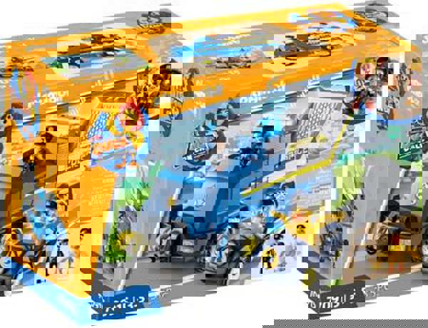 Playmobil Duck On Call-Όχημα Αστυνομίας Με Mini Περιπολικό 