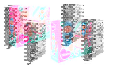 B/O DOLL CM30 DRINK AND WET WITH BED/ACC. TRY ME 2  / Babies-Dolls   