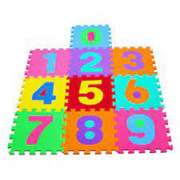 FLOOR SET 10pcs WITH NUMBERS  