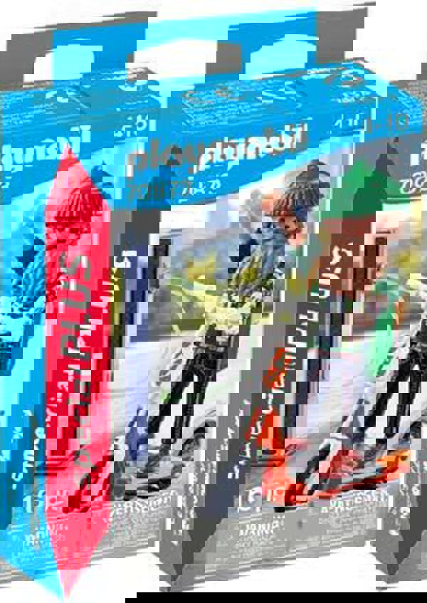 Playmobil Special Plus Hipster With Electric Scooter  