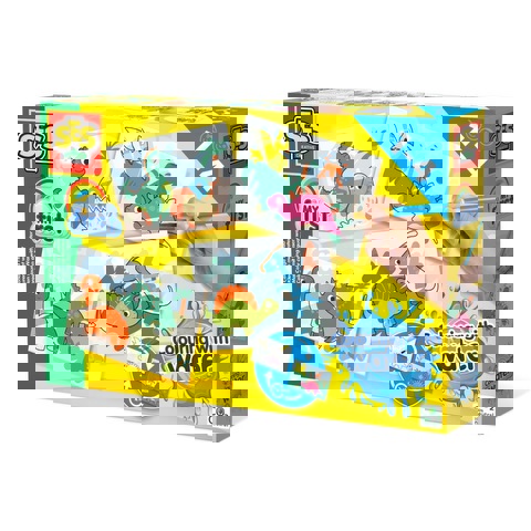 Colouring with water – Dinos  / Other Costructions   