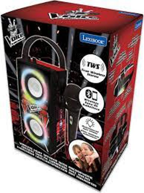 Lexibook The Voice Karaoke Portable Bluetooth Speaker (BTP180TVZ)  / Girls   
