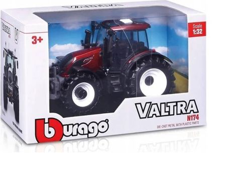 Bburago Valtra Tractor Metal Vehicle 18/44071  / Cars, motorcycle, trains   