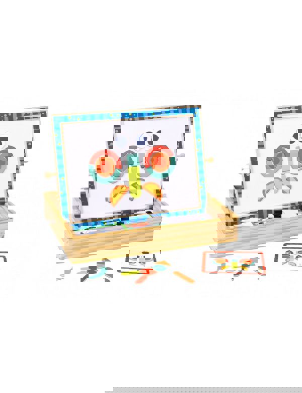 WOODEN MAGNETIC DOUBLE ACTIVITY TABLE  