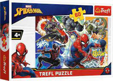TREFL PUZZLE 60PCS  SPIDERMAN THE BRAVE  /  Puzzles   