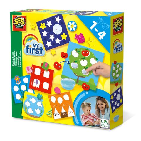 My first – Sticking shapes  / Constructions   