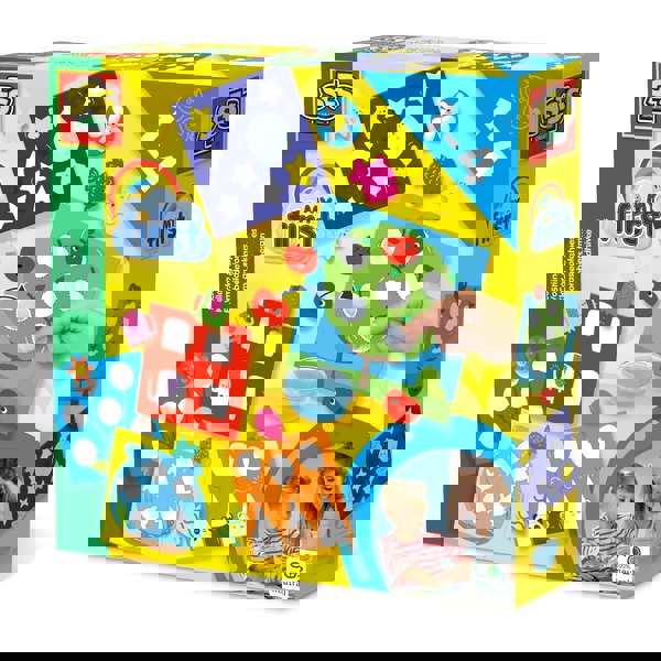 My first – Sticking shapes 