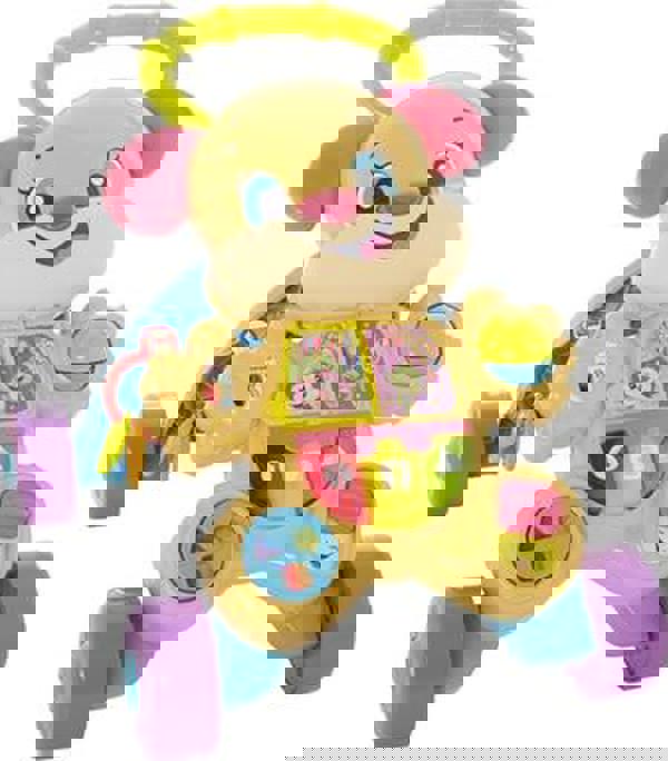  Fisher Price Laugh & Learn Εκπαιδευτική Στράτα Ροζ Σκυλάκι Smart Stages (FTC68)  