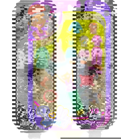 Mattel Polly Pocket - New Fashion Doll Medium Pack (HKV88-HKV92)  / Houses-Playsets-Polly Pocket   