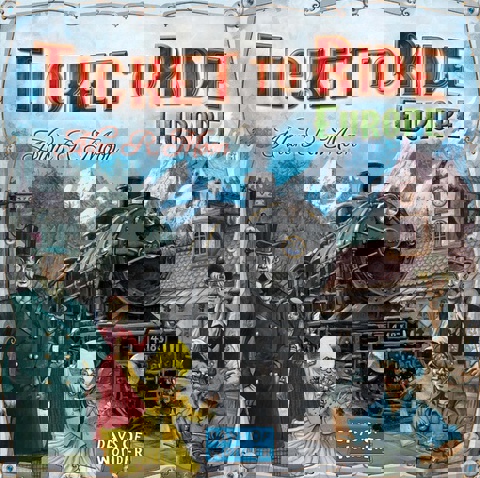 TICKET TO RIDE- EYPΩΠH ΟΙΚΟΓΕΝΕΙΑΚΟ ΕΠΙΤΡΑΠΕΖΙΟ ΠΑΙΧΝΙΔΙ, [2-5 ΠΑΙΚΤΕΣ]  / Επιτραπέζια-Εκπαιδευτικά   