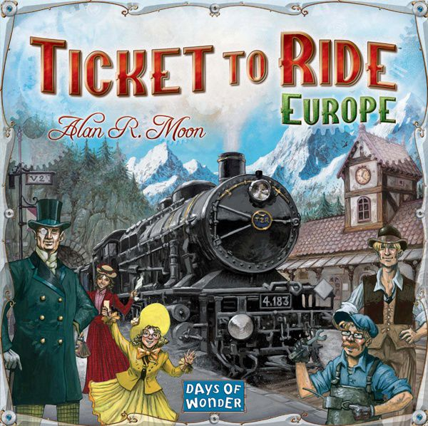 TICKET TO RIDE- EYPOPH FAMILY BOARD GAME, [2-5 PLAYERS] 