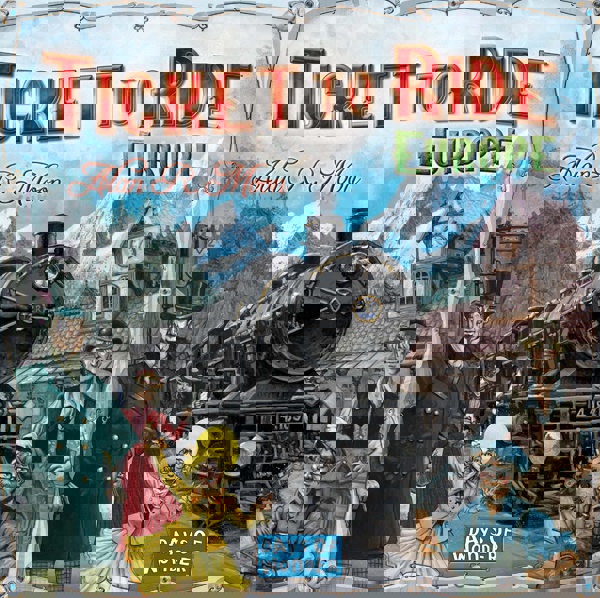 TICKET TO RIDE- EYPOPH FAMILY BOARD GAME, [2-5 PLAYERS] 