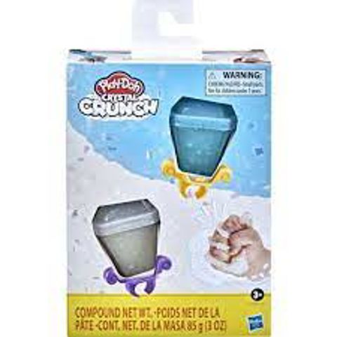 Hasbro Play-Doh Crystal Crunch Gem Duzzlers   / Plasticine   