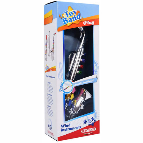 Bontempi Saxophone with 8 Notes 42cm 324331  / Musical Instruments   