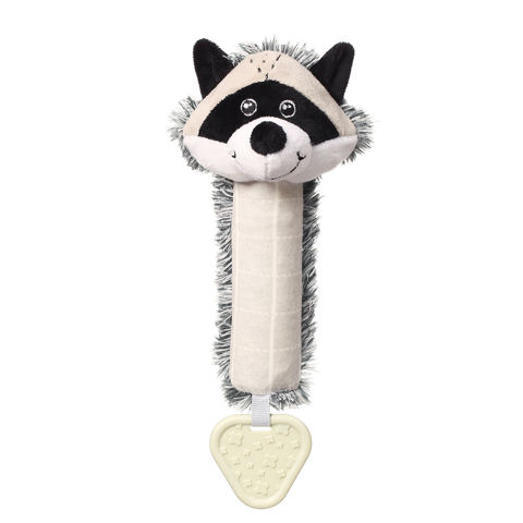 BabyOno: Soft toy with sound and chew Rocky the Raccoon  / Infants   