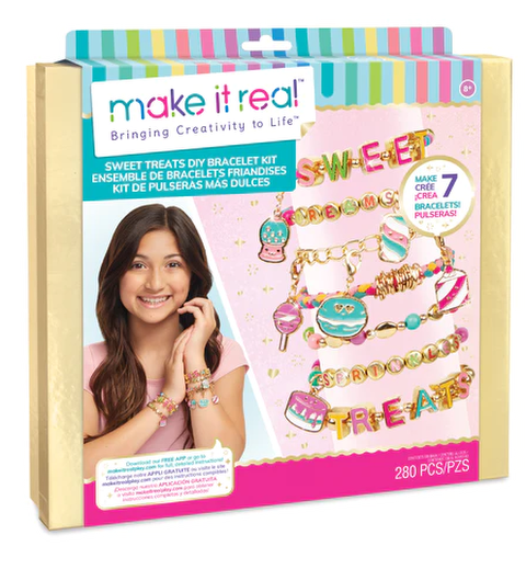 Make It Real Jewellery | Sweet Treats DIY Bracelet Kit 1728  / Σετ Ομορφιάς-Κοσμήματα   
