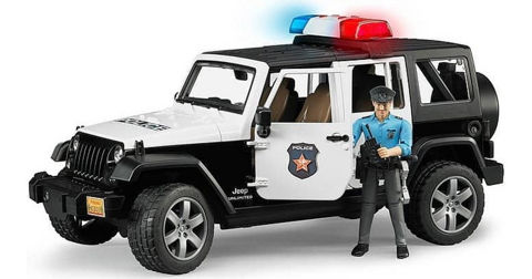 Police Jeep Wrangler Unlimited Rubicon With Police  / Boys   