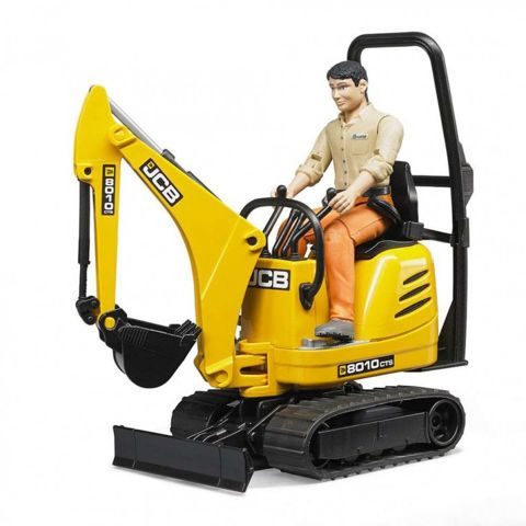Bruder Hydraulic Excavator JCB 8010 CTS with Operator Figure 1:16 (BR062002)  / earthmoving   