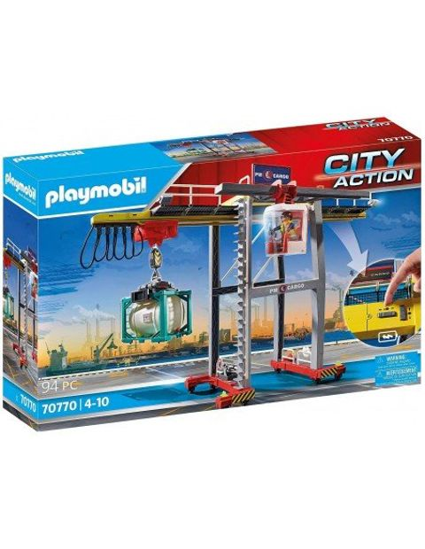 Γερανογέφυρα φορτοεκφόρτωσης container  / Playmobil   